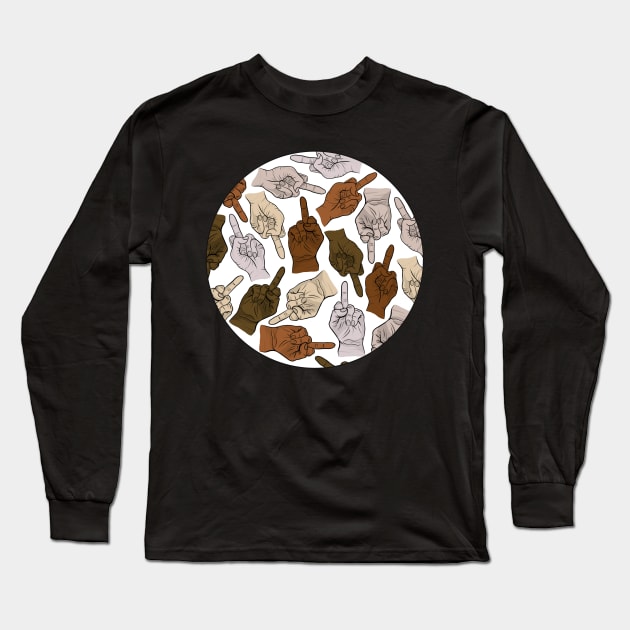 The Bird of Equality Long Sleeve T-Shirt by Doodlefoxartist